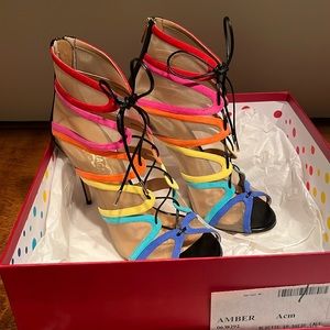 Salvatore Ferragamo lace up boots